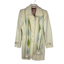 Sisley Womens Overcoat Peacoat