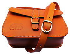 Borsa in cuoio con tracolla regolabile