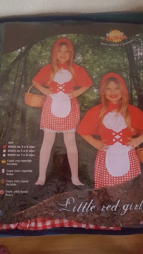 Costume vestito cappuccetto - costume,