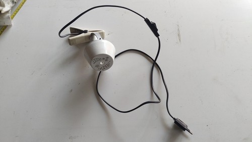Lampada faretto con pinza