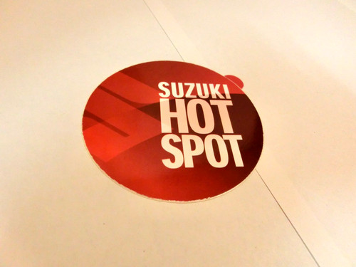 Adesivo sticker suzuki - +, hot