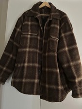 Giacca a quadri in misto lana