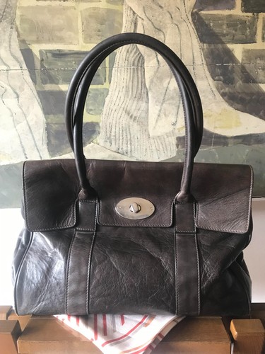 Borsa pelle due manici - borsa,
