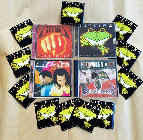 Litfiba lotto album - -, x4