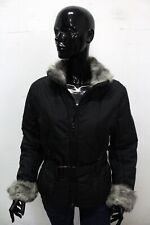 RefrigiWear Donna Giubbotto Taglia L Giacca Giubbino Coat Jacket Woman Nero Logo