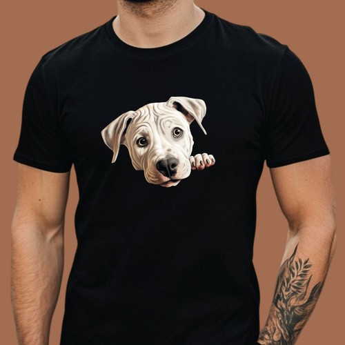 Shirt bianca pitbull - bianca,