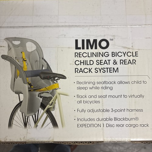 Seggiolino bici reclinabile