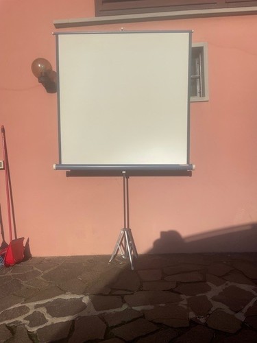 Telo proiettore con treppiede - proiettore,