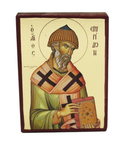 Greek orthodox wooden icon - wooden,