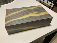 🟠 ETTORE SOTTSASS per Peyrano scatola porta cioccolatini anni 90