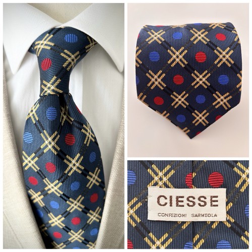 Ciesse vintage silk tie - vintage,