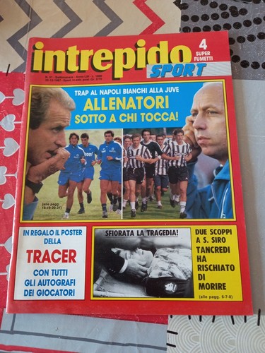 Rivista intrepido sport 1987 - intrepido,