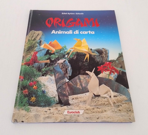 Libro origami animali carta - libro, di