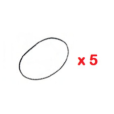 5 Cinghie originali di ricambio per levigatrice / scartatrice GIMAR da 4 mm