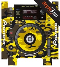 Pioneer CDJ-900 Skin | Giallo