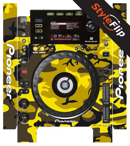Pioneer cdj 900 skin giallo - skin, |