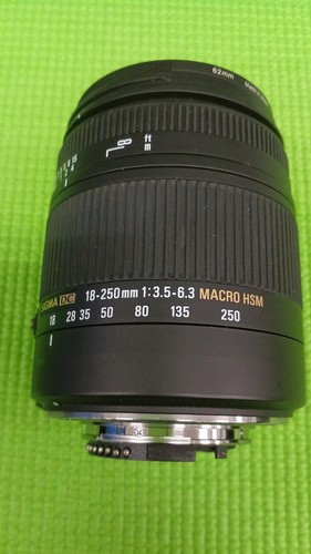 Sigma obiettivo 250 mm - sigma, 18-250