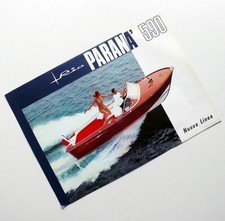 RIO NAUTICA PARANA' 590 PIEGHEVOLE BROCHURE DEPLIANT 1973 RARO L4097S58