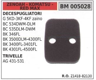 Spugna filtro aria zenoah - filtro,