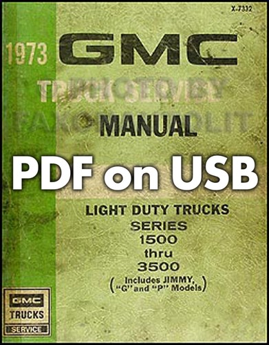 1973 gmc camion negozio - gmc,