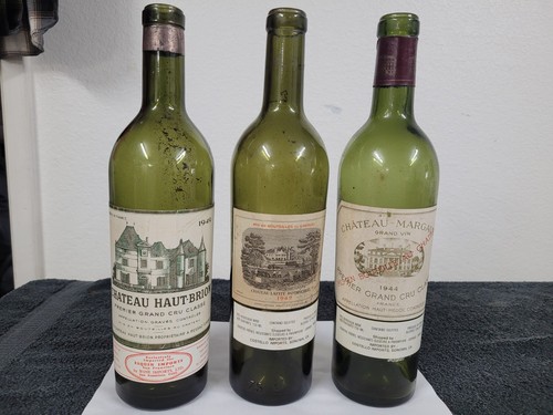 Bottiglie vuote bordeaux anni