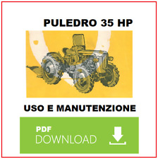 SAME PULEDRO 35 HP Manuale uso