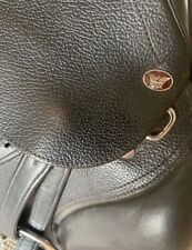 Sella equitazione per dressage Supreme Nera usato come nuovo