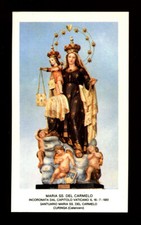 santino - holy card MADONNA