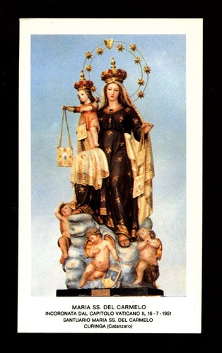 Santino holy card madonna - -,