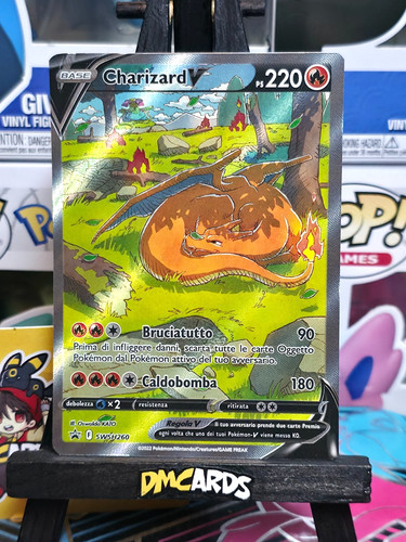 Pokemon charizard swsh - v,