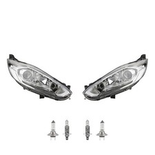 Set Di Fari Adatto Per Ford Fiesta 08 12/12- Con H7 H1 Come Sinistro E Destro