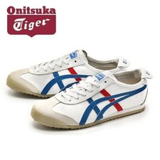 Sneakers unisex Onitsuka Tiger MEXICO 66 bianco/blu 1183c102-100 nuove con scatola autentiche