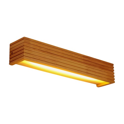 Lampada led legno - led, in