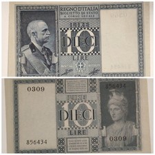 Lire 10 Biglietto di stato