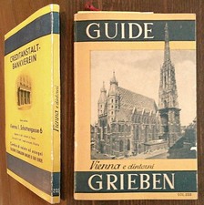 VIENNA E DINTORNI - Guide Grieben - Ed. Ueberreuter, 1956 con 2 Cartine ripieg.*