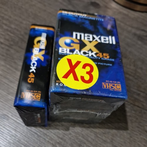 Maxell super vhs svhsc - super, vhs-c