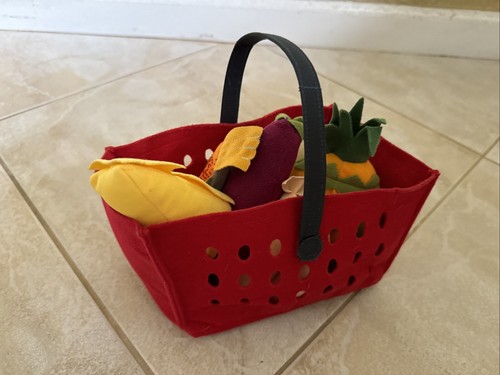 Cestino spesa cibo giocattolo