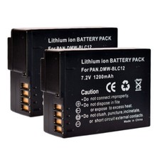 2x Batteria per fotocamera