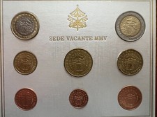 DIVISIONALE VATICANO 2005 SEDE VACANTE YEARS SET