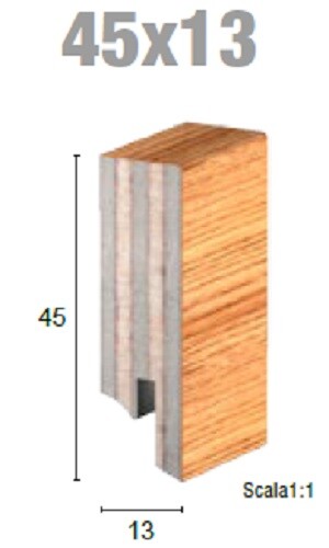 Battiscopa legno - in,