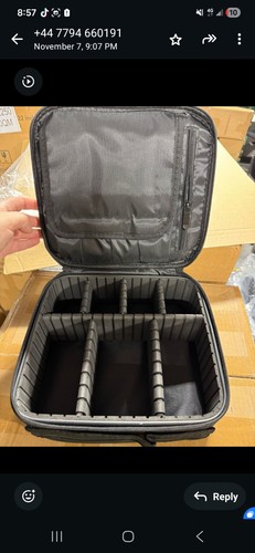 Large travel makeup bag - large,