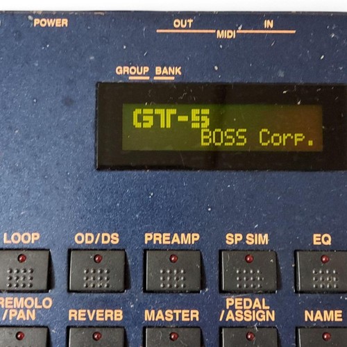 Pedale multieffetto boss - multieffetto, gt