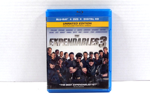 The expendables blu ray dvd - the, 3
