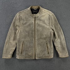 John varvatos leather jacket - leather,