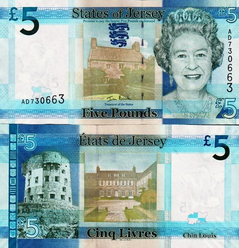Jersey pounds 2010 unc - pounds,