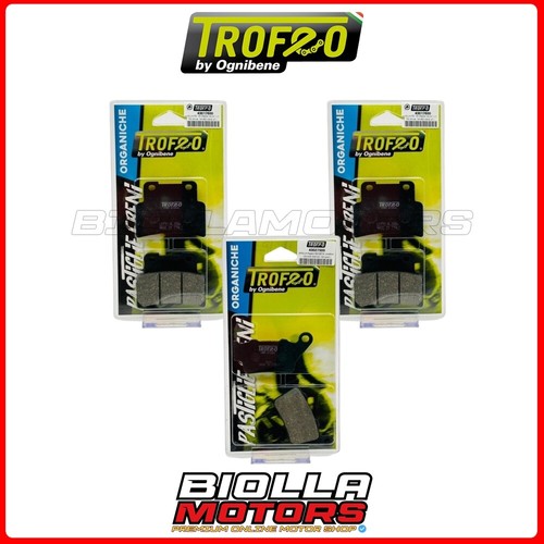 Kit pastiglie freno trofeo - pastiglie,