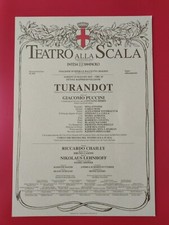 TURANDOT - LOCANDINA DA