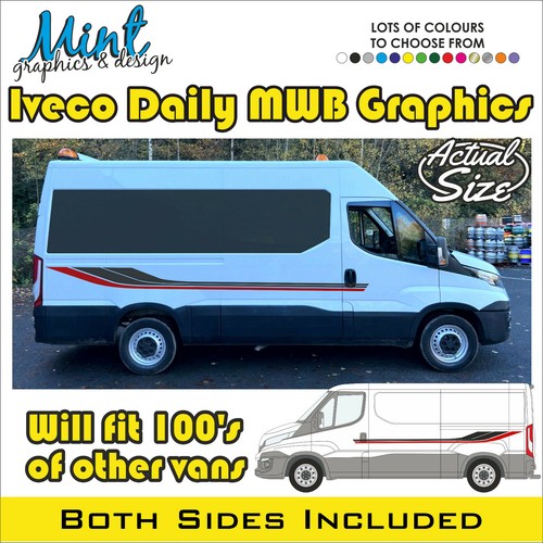 Adesivi iveco daily mwb - adesivi,