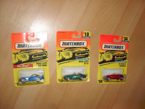 1996 matchbox dodge viper - matchbox,