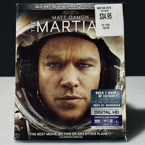 The martian blu ray - the, blu-ray